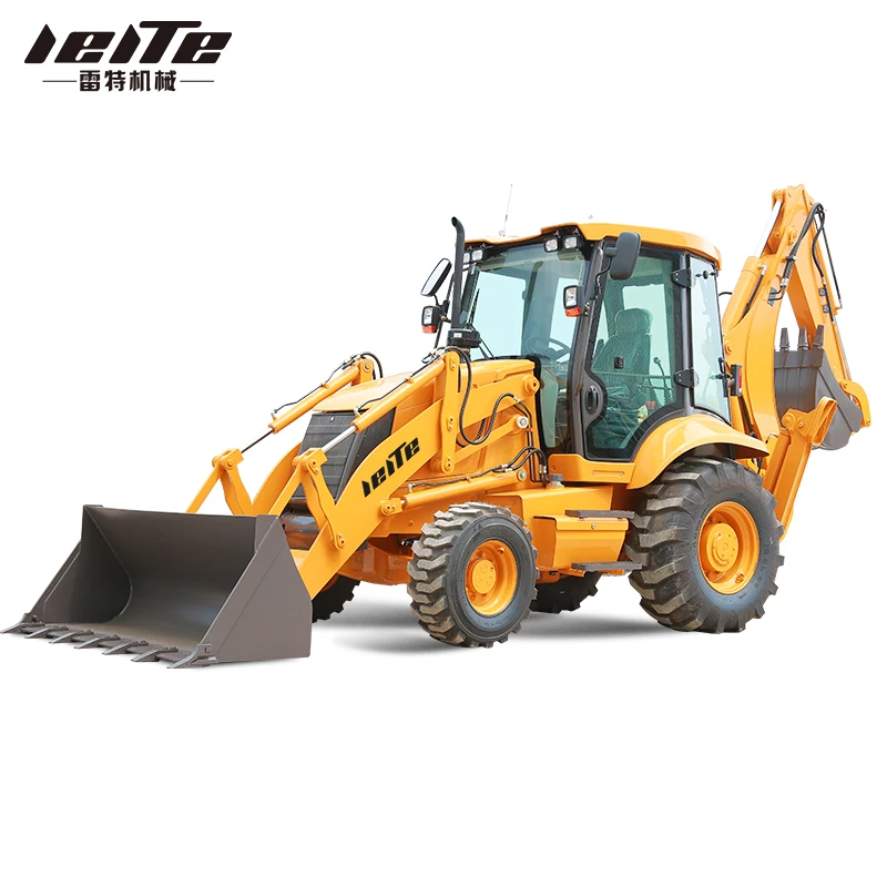 Đa Năng Backhoe Nạp Đạn Xe Đào Đất Mini Mặt Đất Đào Xe Cho Nuôi Trồng Machineries Lâm Nghiệp Mulcher
