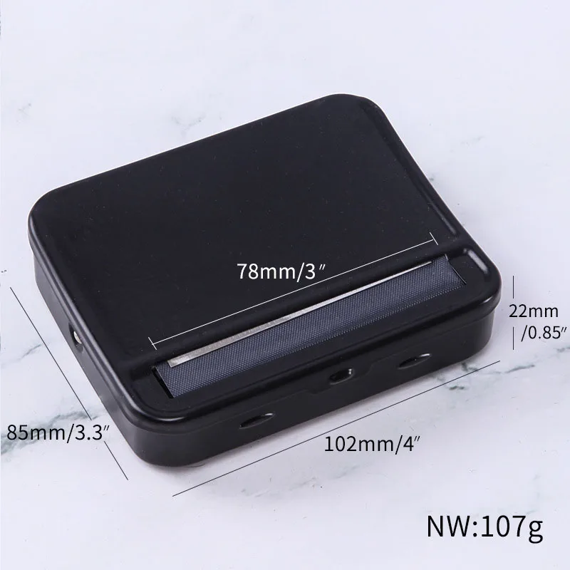 70mm/78mm Metal Automatic Cigarette Tobacco Smoking Rolling Machine Roller Box Cigarette Accessories