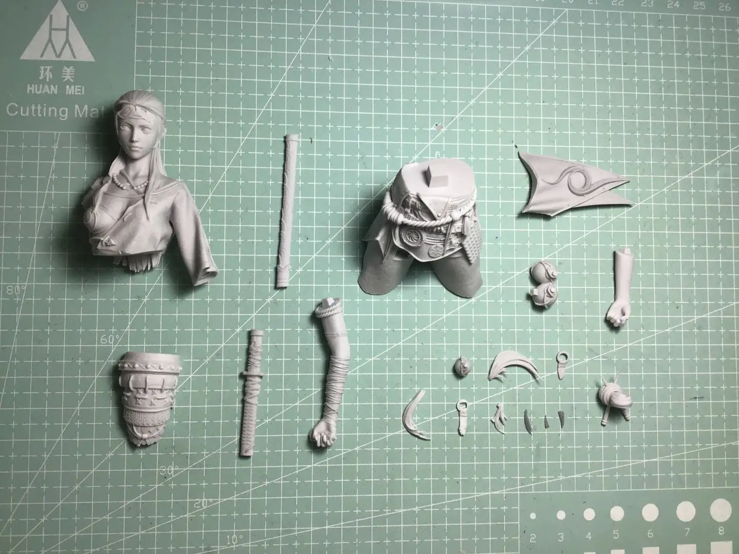 115mm  Resin Model Bust GK，Unassembled and unpainted kit