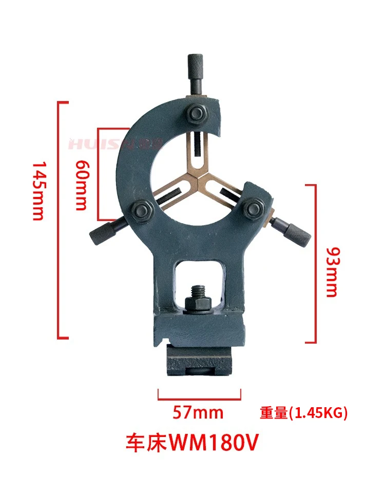Soporte Estable/Lunnet para mini torno WM180V, marco central, accesorio, accesorios para máquina herramienta