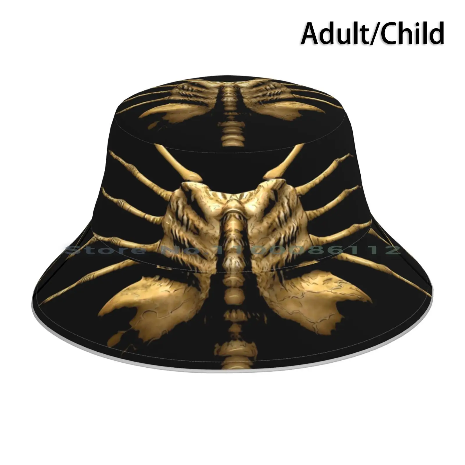 Face Hugger Face Mask Bucket Hat Sun Cap Geeky Movies Ci Fi Cinema Science Fiction Nostromo Ripley Weyland Horror Xenomorph