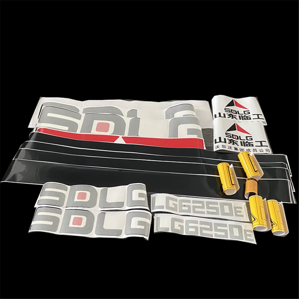 

For ShanDongLinGong Excavator SDLG6225E Whole Car Sticker Water Resistance High Temperature Sticker
