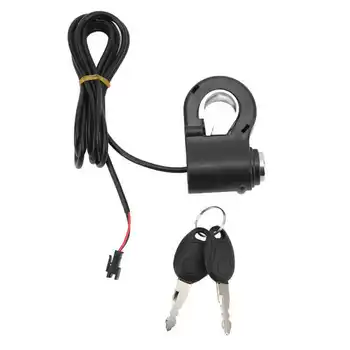 12/24/36/48V Universal Electric Scooters Thumb Lock Kit with Handlebar Switch Electric Scooters Accessory 1