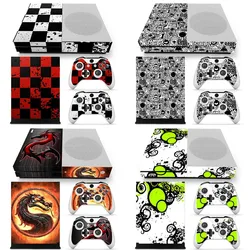 Cool stickers Vinyl Decal Skin Sticker for Microsoft Xbox One S Slim Console + 2 Controllers Skin Protective Cover