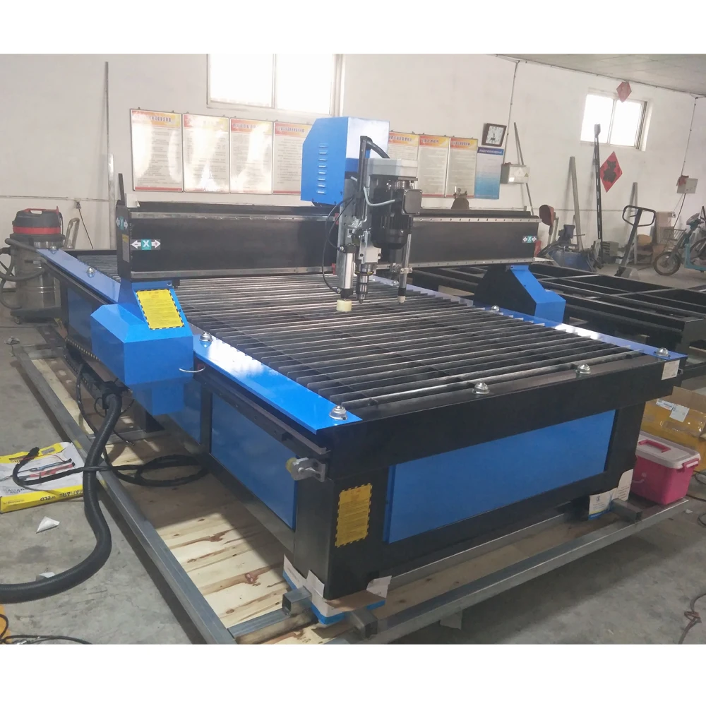 Robotec brand 1500x3000 Hvac Duct Cnc Air Plasma Cutting Machine 1325 Galvanized Duct Plasma Cutter For Metal Cutting