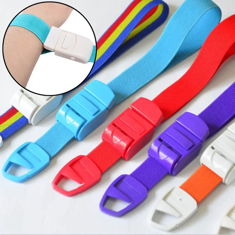 1pcs Medical Tourniquet Fast Release Slow Paramedic Doctor EMERGENCY SPORTS Turnstile Buckle Outdoor Hemostatic Elastic Strap