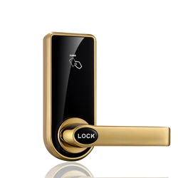 USA Standard Single Latch Smart keyless RFID Electronic Door Lock For Home Hotel Apartment School Office