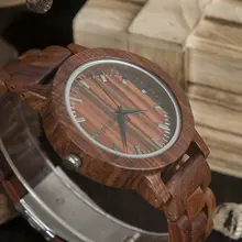 US Wooden Men's Quartz Watch #3