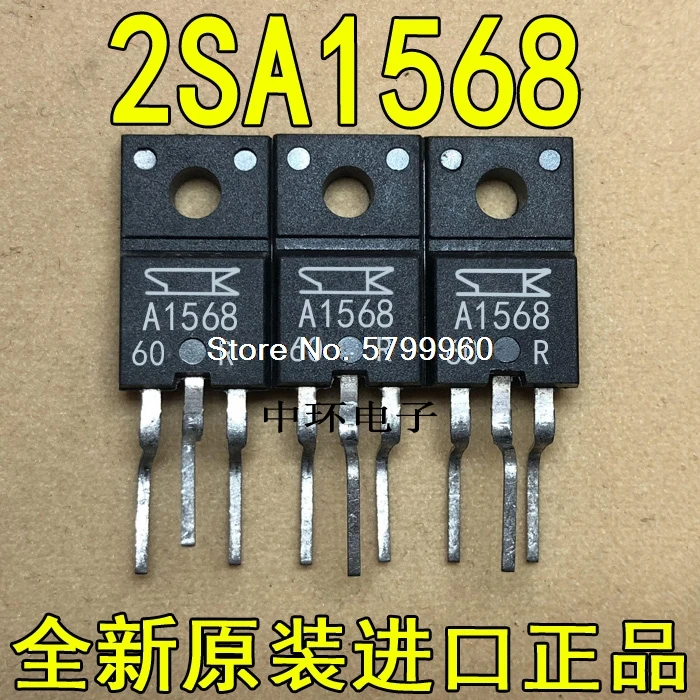 Transistor 2SA1568 A1568 TO-220F: Evaluación Profesional y Uso Práctico en Circuitos Electrónicos