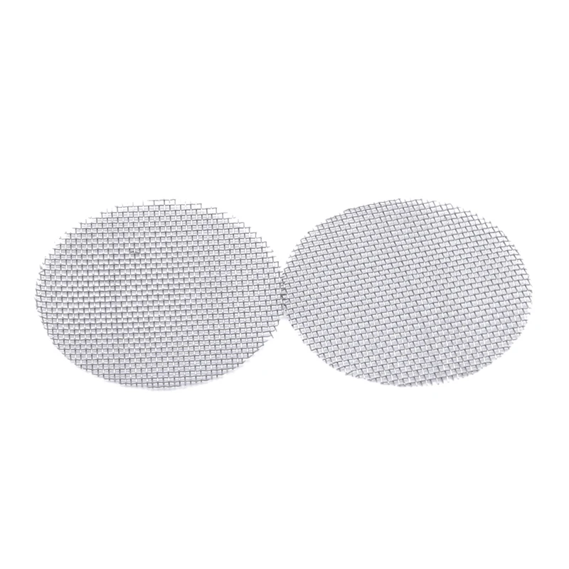 500pcs/pack Thickened Multifunctional Hookah Water Pipe Stainless Steel Tobacco Metal Filters Pipe Screen Gauze