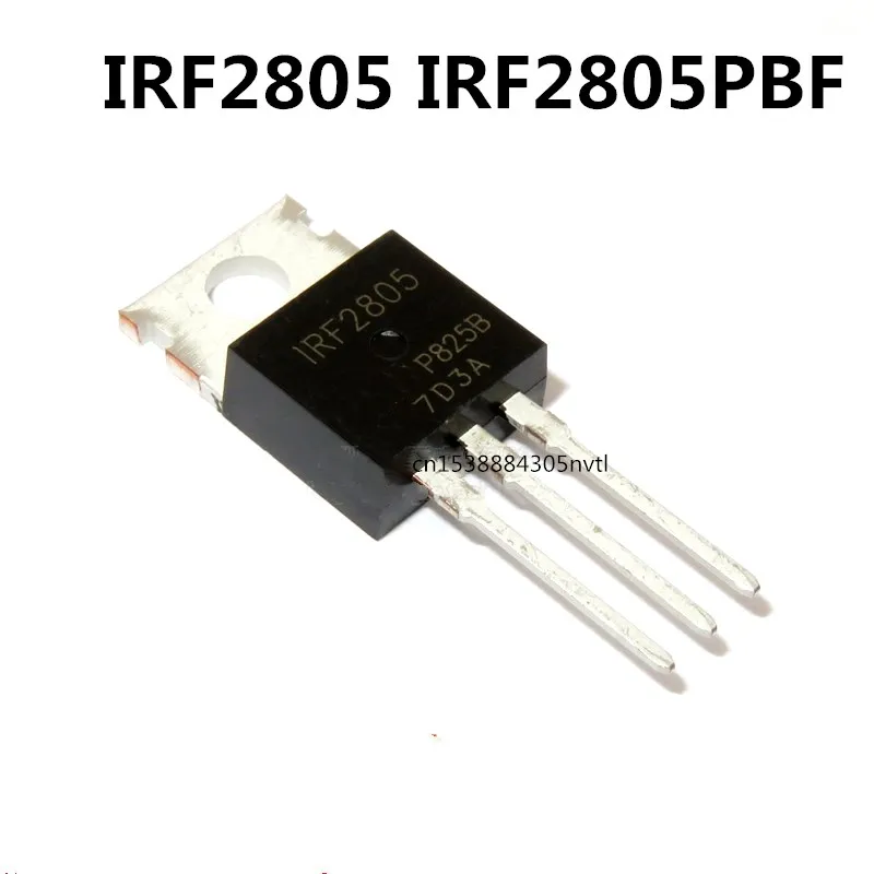 Original 10pcs/ IRF2805 IRF2805PBF  TO-220 55V 75A