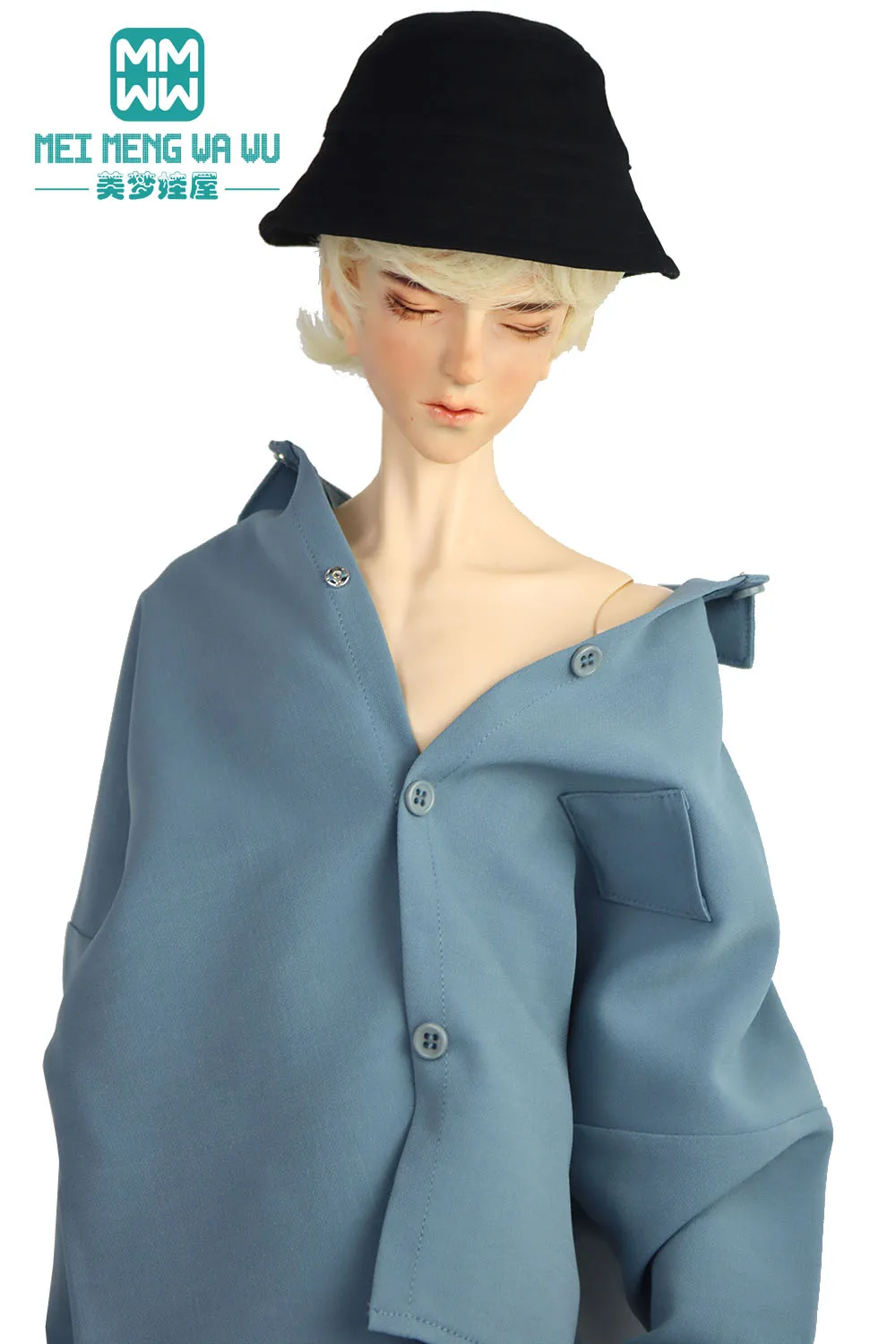 

Fits 65-75cm BJD uncle doll clothes Spherical joint doll Fashion loose shirts, T-shirts, shorts