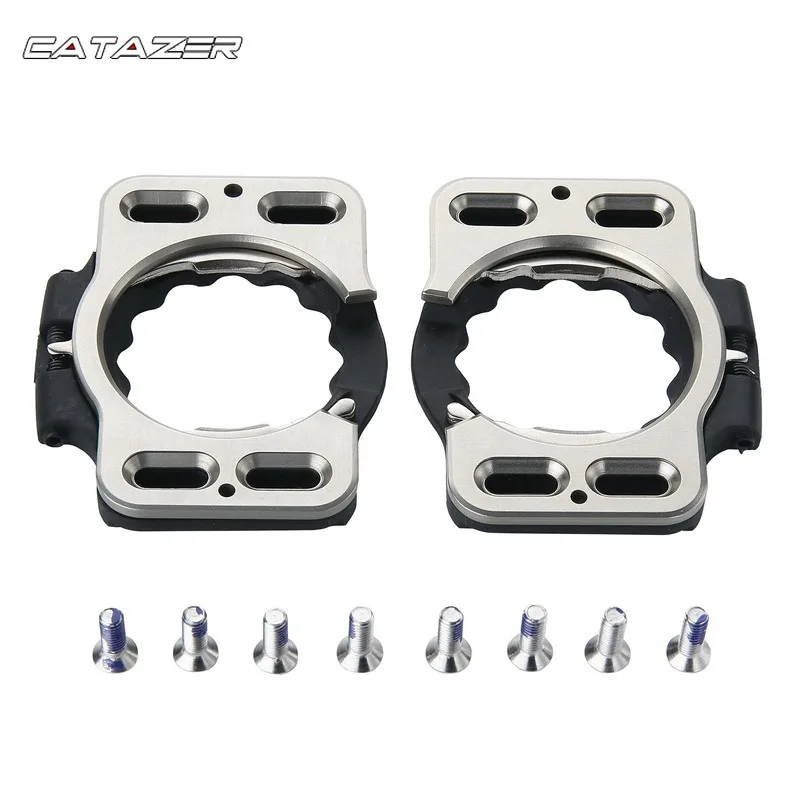 

1 Pair Aluminum Alloy Cleat Cover Lightweight Pedal Clip Riding Durable Road Bike For SpeedPlay Zero Quick Release Parts