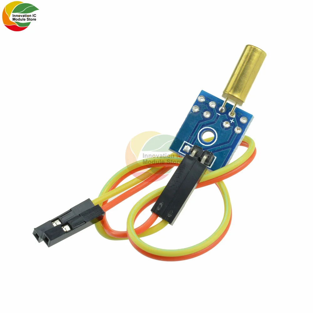 Tilt Sensor Module Vibration Sensor for Arduino STM32 AVR Raspberry Pi 3.3V-12V With Free Cable