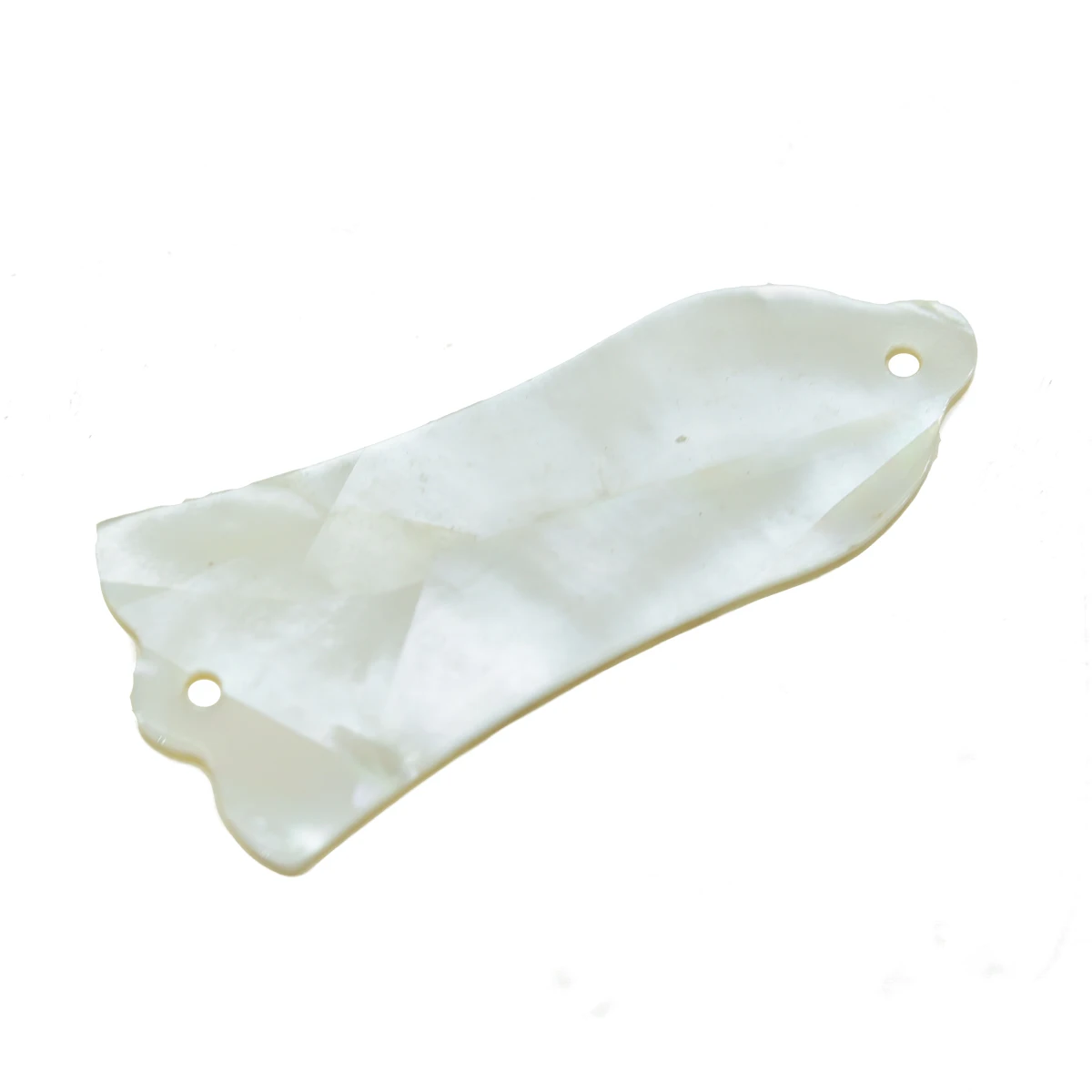 Dopro Real CUSTOM Natural Abalone Shell/White Pearl/Yellow Pearl Guitar Truss Rod Cover with 2/3 Holes Fits for Gibson Les Paul - view 2