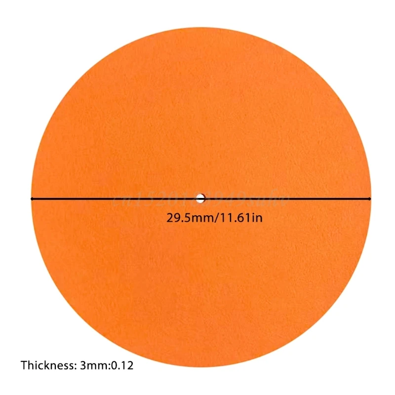 Keçe pikap tabağı Mat LP kayma Mat Audiophile için 3mm kalın LP vinil kayıt