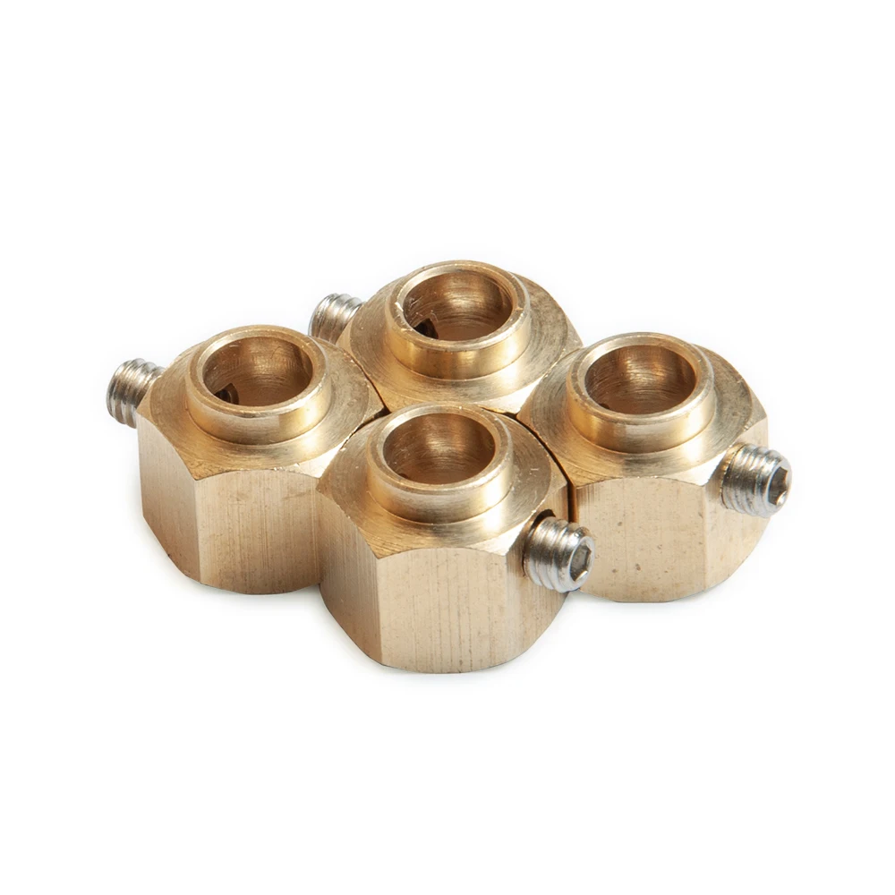 AXSPEED 5/8/9/10/11/12/15/20 mm schweres Messing 12 mm Radnaben Sechskant verlängerter Adapter für TRX-4 TRX-6 1/10 RC Crawler Autoteile – Detail 21