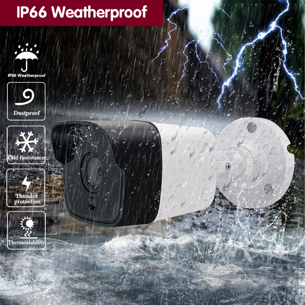 8CH CCTV Camera System 5MP AHD DVR Kit Outdoor Motion Detection Security Surveillance Camera System Set XMEYE 8Channel NVR H.265