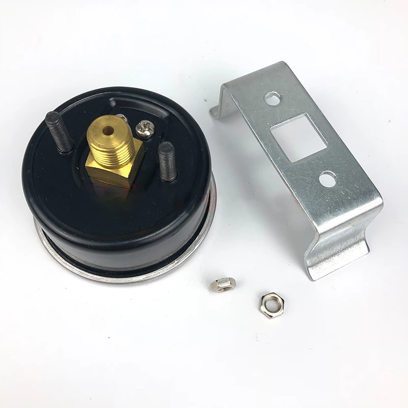 Y-40ZU clamp type pressure gauge bracket barometer 1 minute 2 minutes 0-1Mpa 50 40MM surface