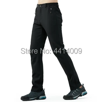 youpin youpin TECTOP Outdoor assault pants men's new winter plush wind and water-proof soft shell pants warm hiking trousers