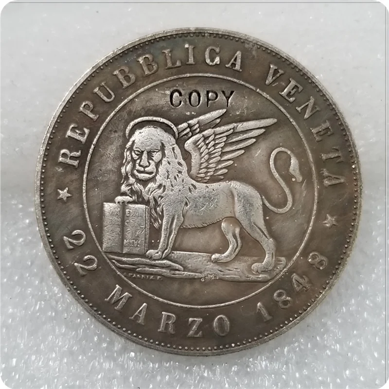 1848 Italian states 5 LIRE COPY