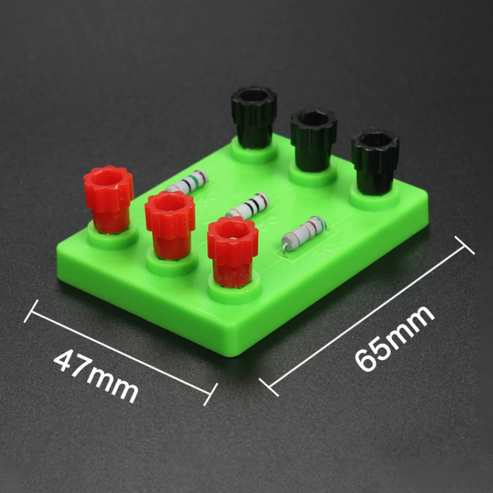 Constant resistance 5/10/15Ω Physics electrical experiment Teaching equipment demonstration Teaching aids Ohm's law Voltammetry