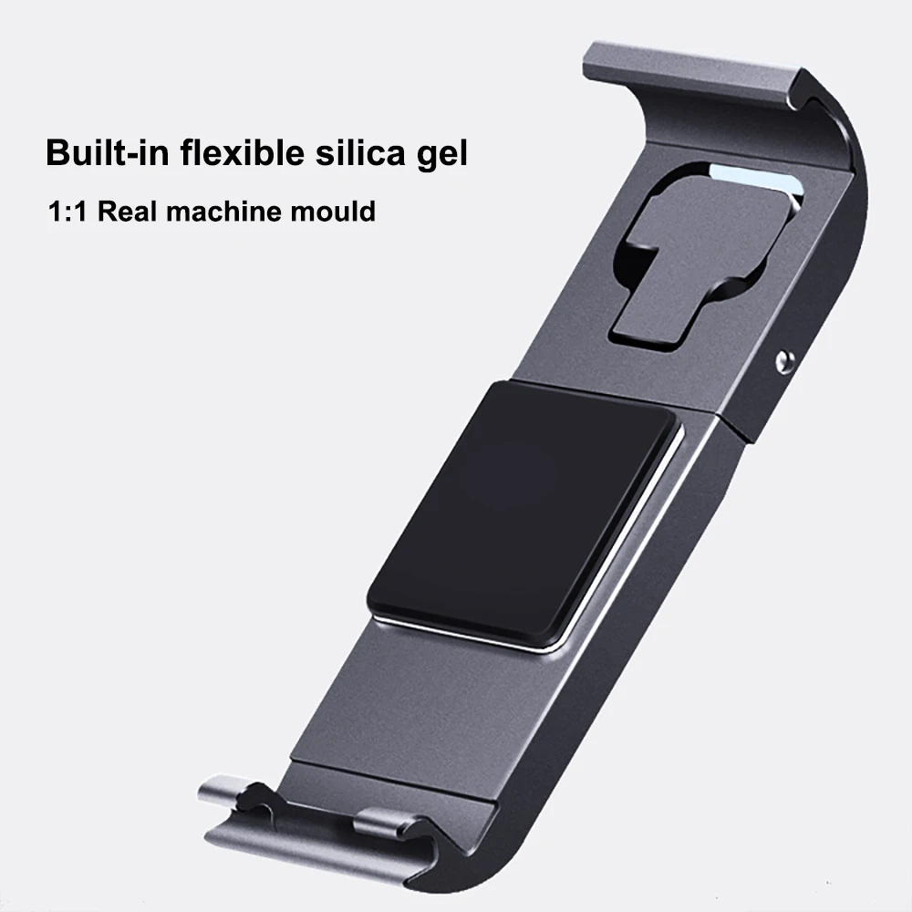 2021 جديد ل GoPro 10 9 بطارية الجانب غطاء غطاء سبائك الألومنيوم سهلة للإزالة نوع-C شحن ميناء غطاء ل GoPro بطل 9 الأسود