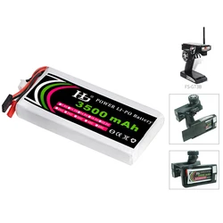 Trasmettitore RC 11.1V 3500mah 8C 3S batteria Lipo JST Fullteba Plug per Flysky GT2 GT3B 6EX WFT06A T6EHP-E parti del telecomando