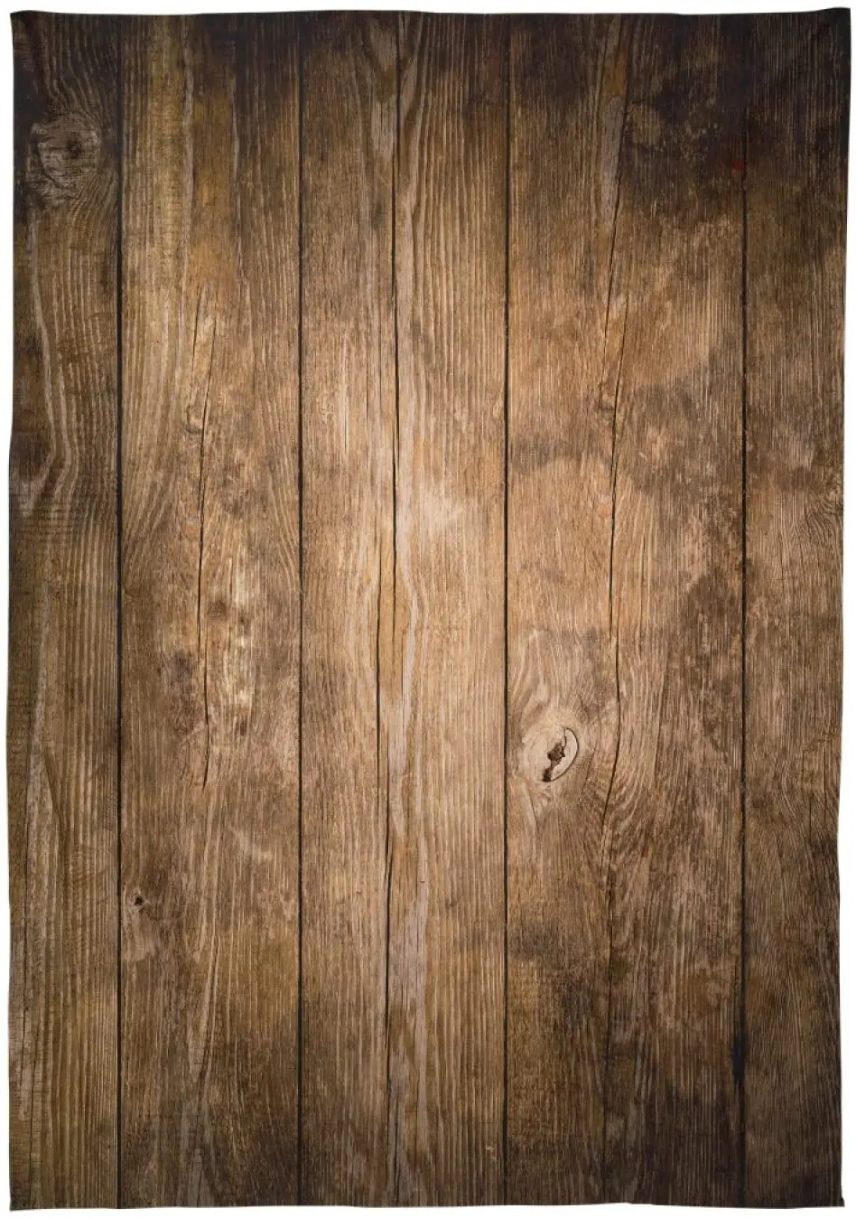 Rustic Wood Planks Retro Grain Rectangle Tablecloth
