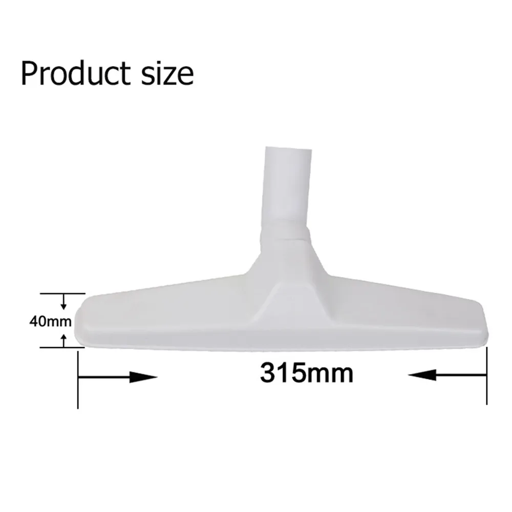 مكنسة كهربائية مع فرشاة أرضية وفرشاة شعر حصان وفرشاة أرضية خشبية وواجهة قطر داخلي 32 مللي متر