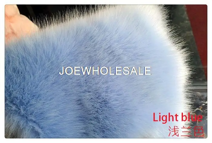 High-quality pile 3-3.5cm fox fur,felt cloth,faux fur fabric,Sewing clothing ,plush toys material