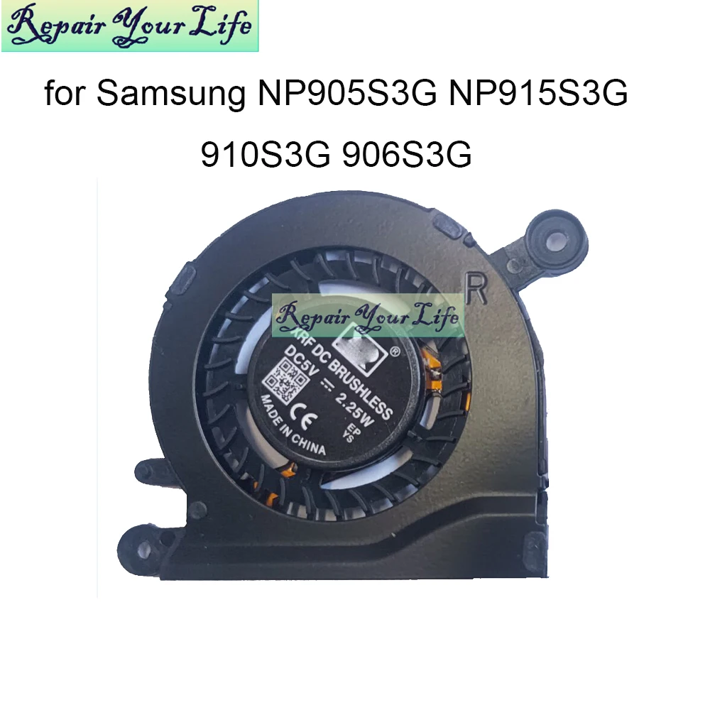 Laptop Processor CPU Cooling Fan for SAMSUNG ATIV Book 9 NP905S3G NP 905S3G 915S3G 910S3G NP906S3G BA31-00122A BA31-00122B