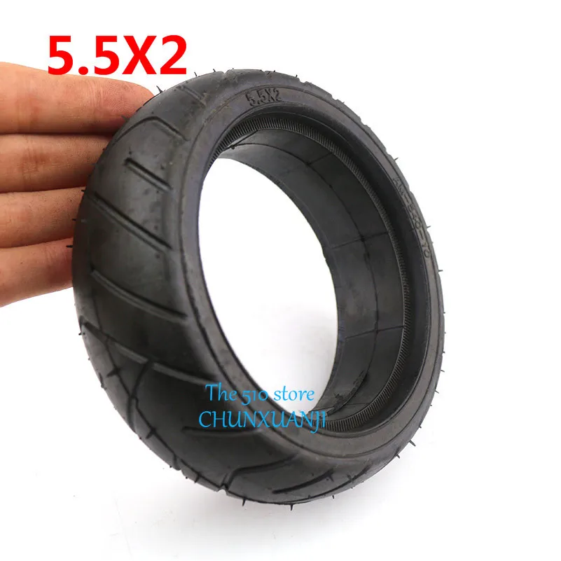 

Lightning shipment 5.5x2 Solid Tire external diameter 128mm fits for Balancing Electric Scooter solid tyre wheel Spare Parts