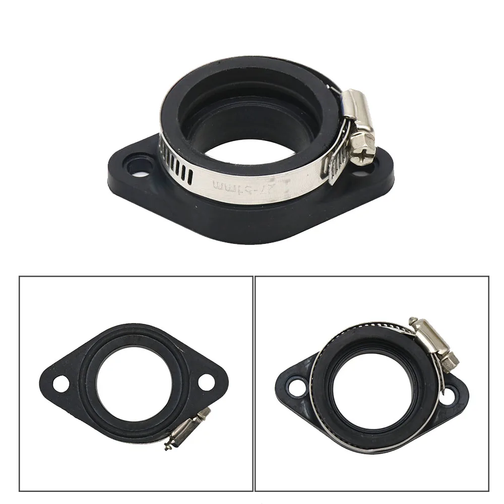 ZSDTRP Motorcycle Available Rubber Carburetor Adapter Inlet Intake Pipe fit PWK21 24 26 28 30 32 34 PE28/30 TM32/34 Carb