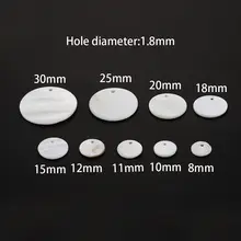 Natural mother pearl shell charms for jewelry DIY #5