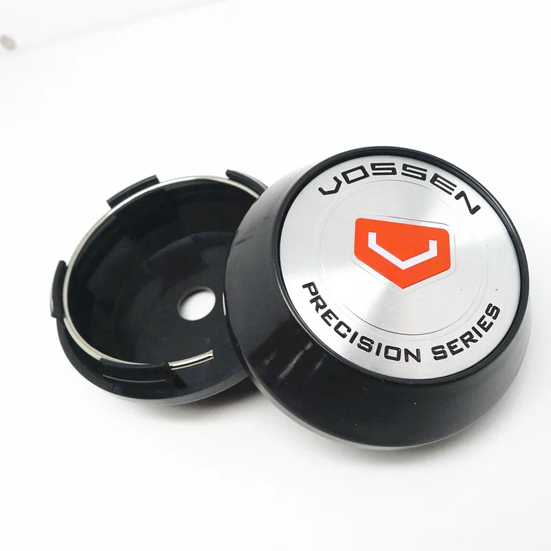 4pcs 65mm For VOSSEN Wheel Center Hub Cap Covers Car Styling Emblem Badge Logo Rims Cover 45mm Stickers Accessories