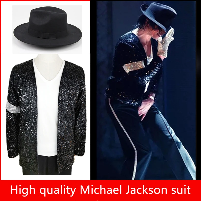 Dropshipping Michael Jackson COSPLAY Costume Imitation clothing Children's performance clothes Men's women's MJ dance clothes