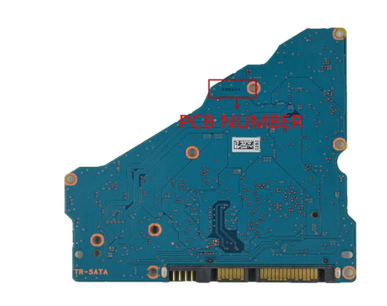 Toshiba Hard disk circuit board 8TB HDD PCB Logic Board Board Number: G3820A