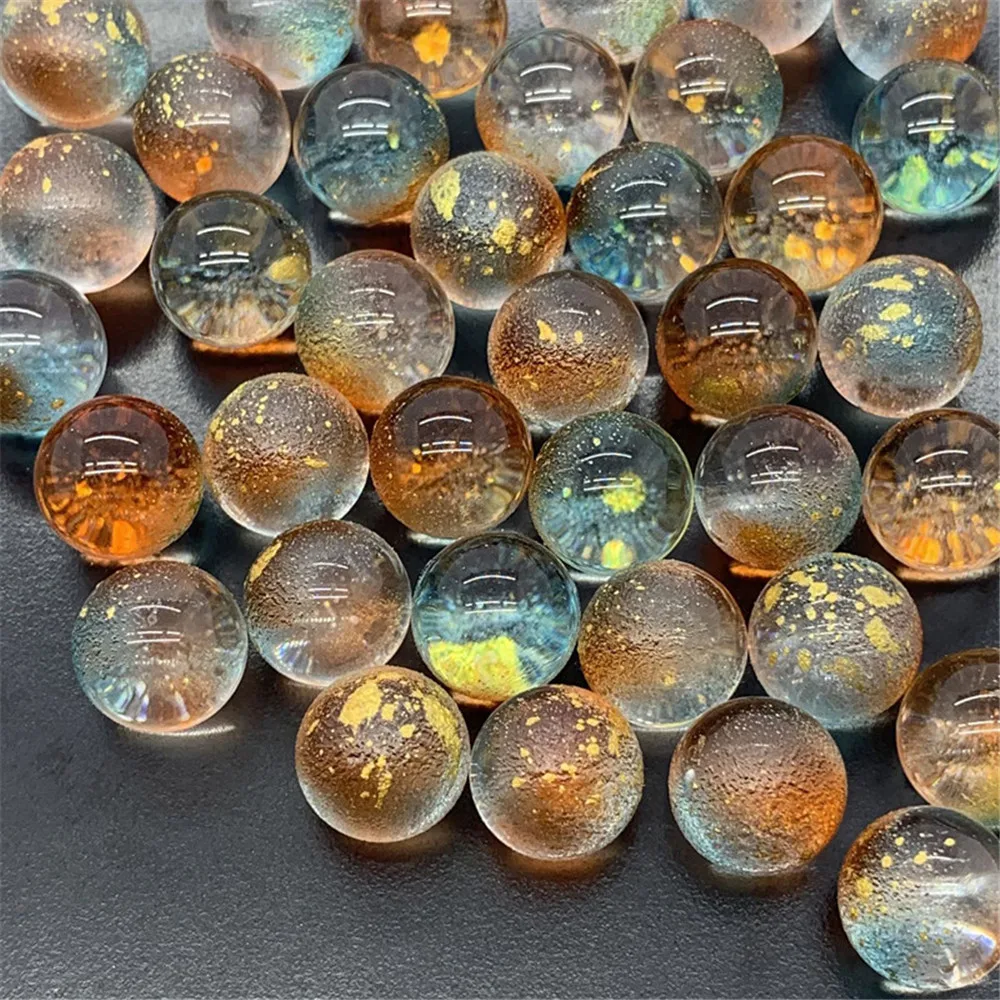 

Czech Colored Glaze Round Beads, Non-Porous, Imitation Etching, Sprinkling Gold Crystal, Handmade Ball, 50 PCs/Lot, 12mm