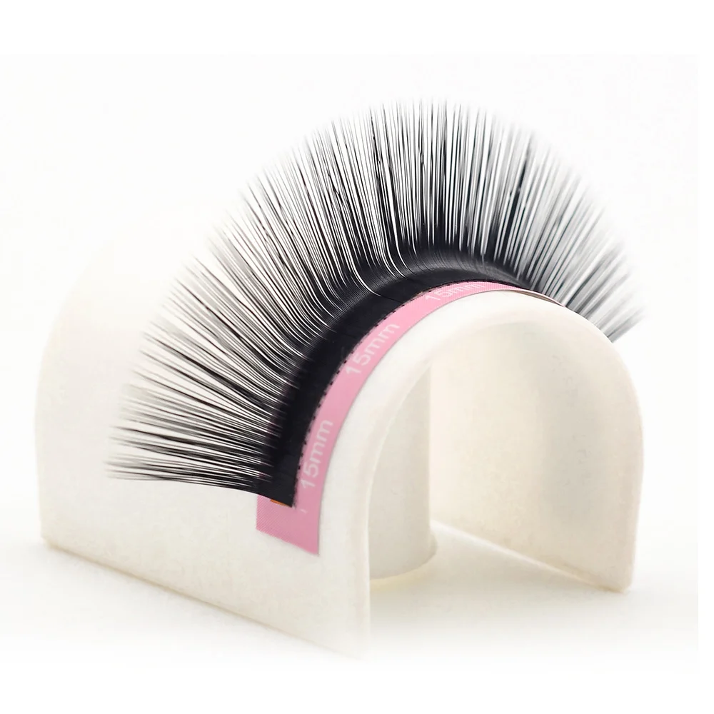 10 Stück Qeelasee 0.03/0.07/0.10 M/LC/L+/LD/L Curl Falsche Wimpernverlängerungen aus Nerzmaterial, Schwarz, Gemischte Tray-Packung für Make-up-Wimpern – Detail 15