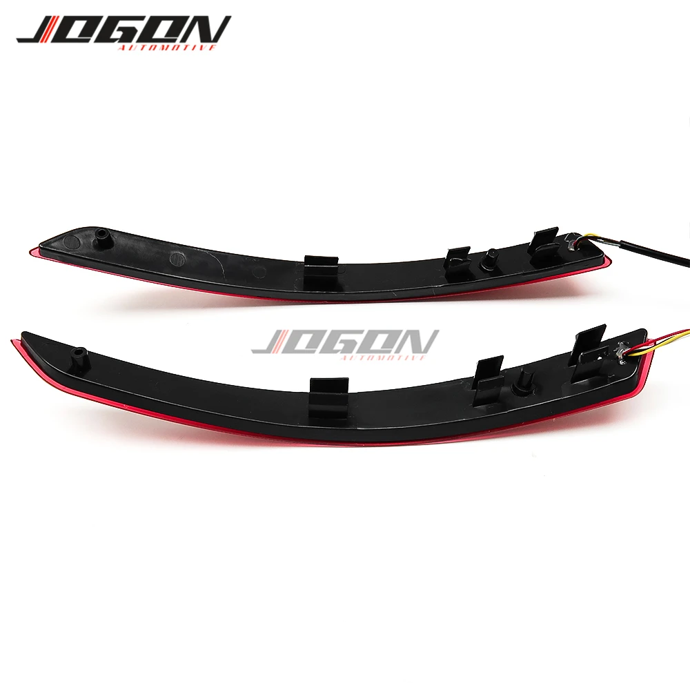 For AUDI A4 B9 8W 2017 2018 2019 2020 Sedan LED Rear Bumper Dynamic Turn Signal Light Reflector Fog Braking Light Brake Lamp
