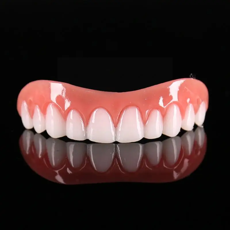 Upper False Teeth Fake Teeth Simulation Braces Tool Dental Artificial Care Whiten Bleaching Braces Hygiene