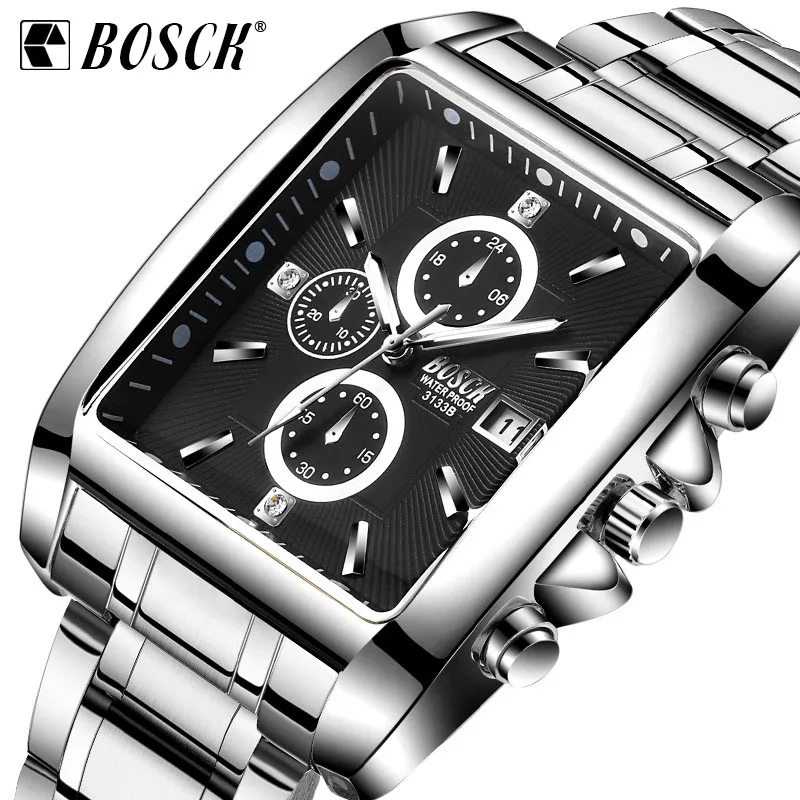 Luxury Top Brand Gold Men Watch Unique Blue Black Business Dress Watch for Male Minimalism Luminous Pointer Waterproof Clock