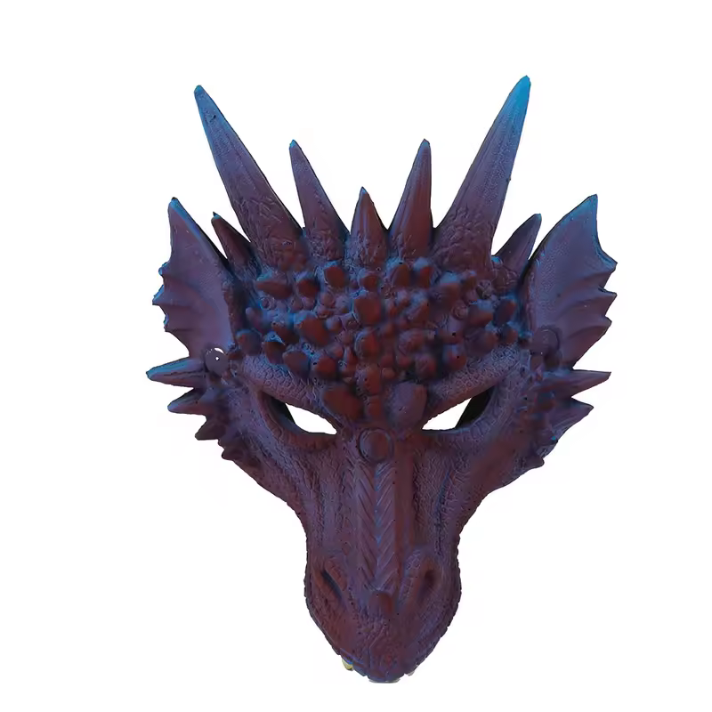 Adult Halloween Decoration Carnival Party Animal Costume Dragon Cosplay Masquerade Face Mask and Wings - Image 16