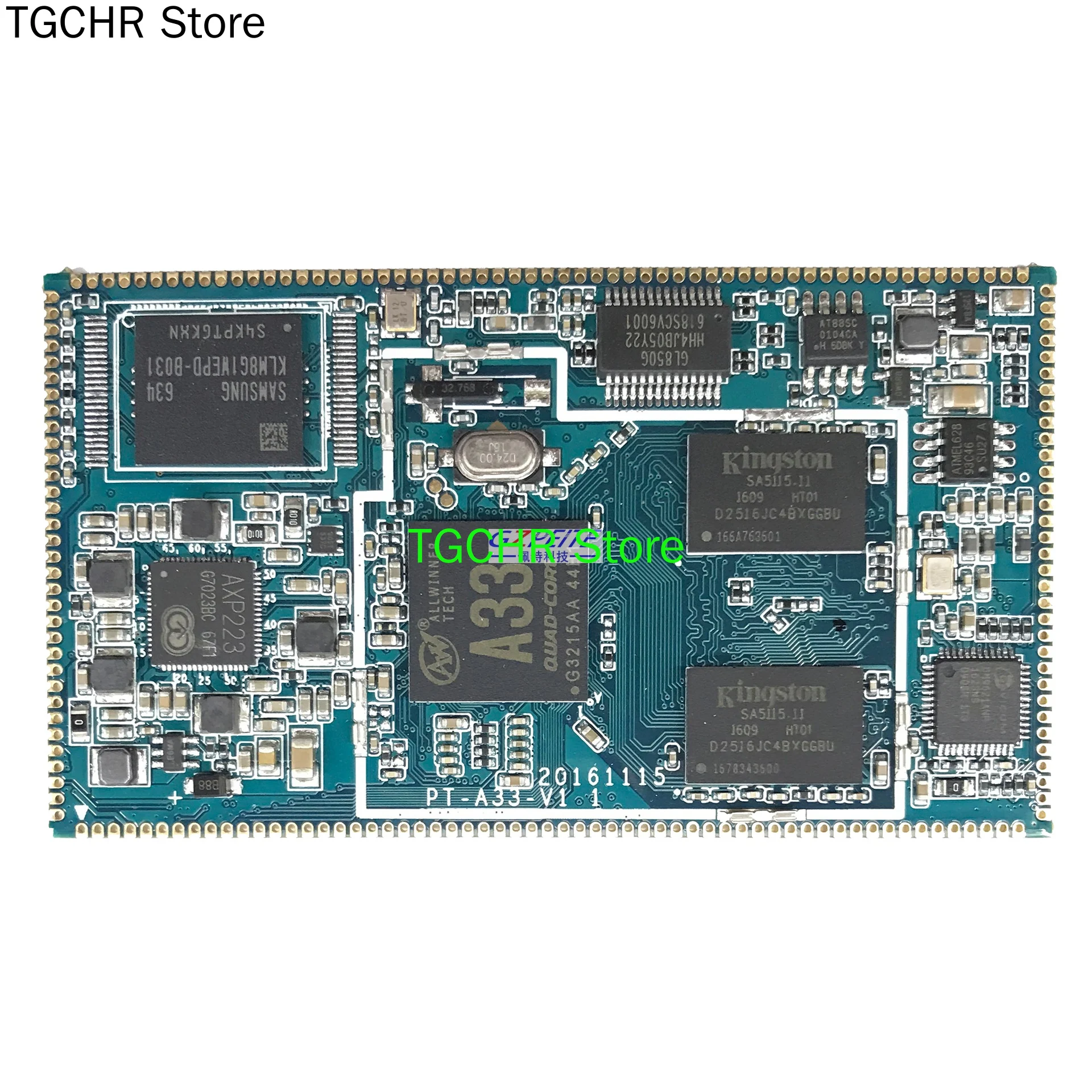 Arm Quad Core Quanzhi A33 Core Board Development Board Android All-in-one Game Console Motherboard 1G Memory 8g Storage QT