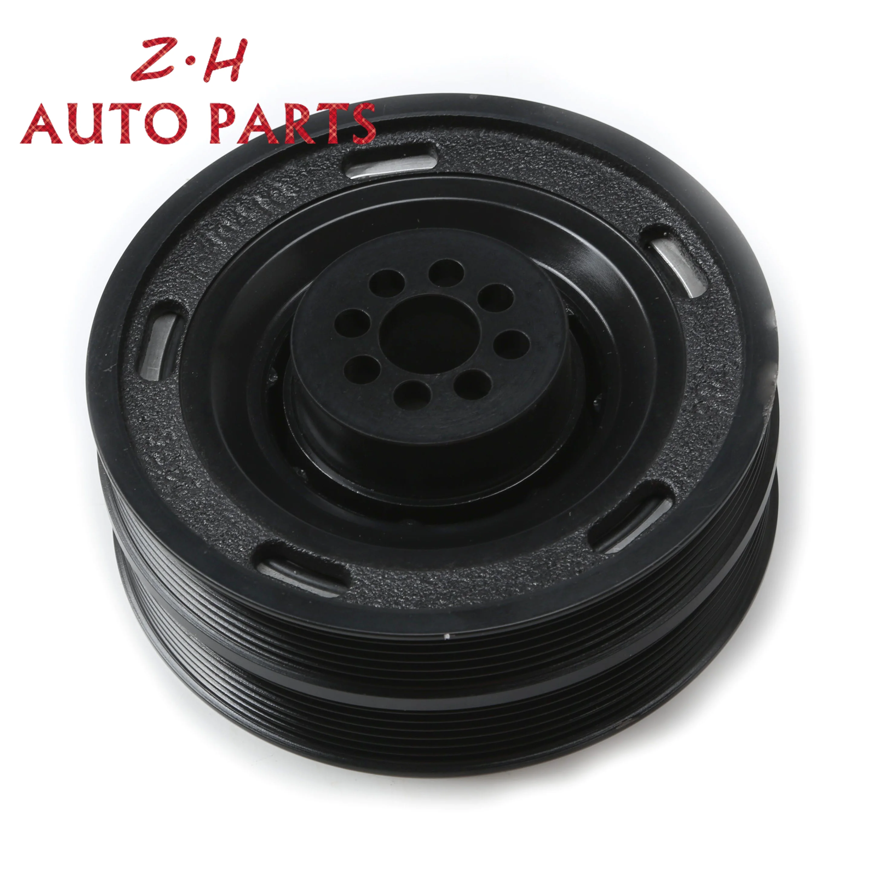 

WG1233882 958 102 241 11 Steel Elastomer Crankshaft Belt Pulley For VW Touareg Porsche Cayenne 92A Panamera 970 Audi 3.0T V6