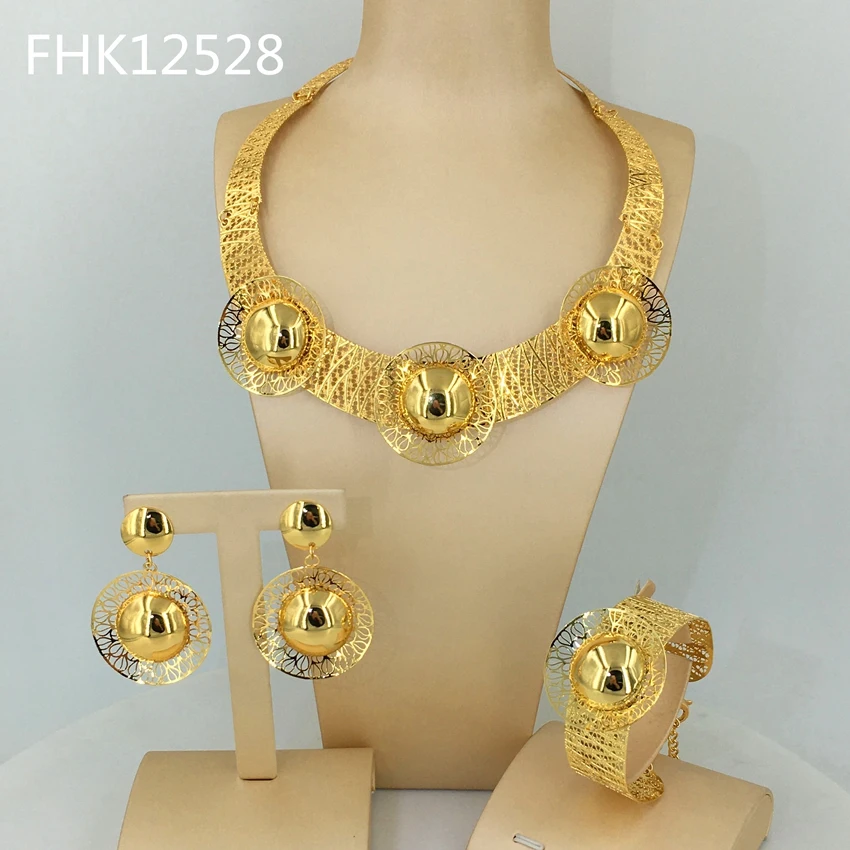 

Yuminglai Bold Jewelry Flower Jewelry Brazilian Jewelry Sets For Women FHK12528