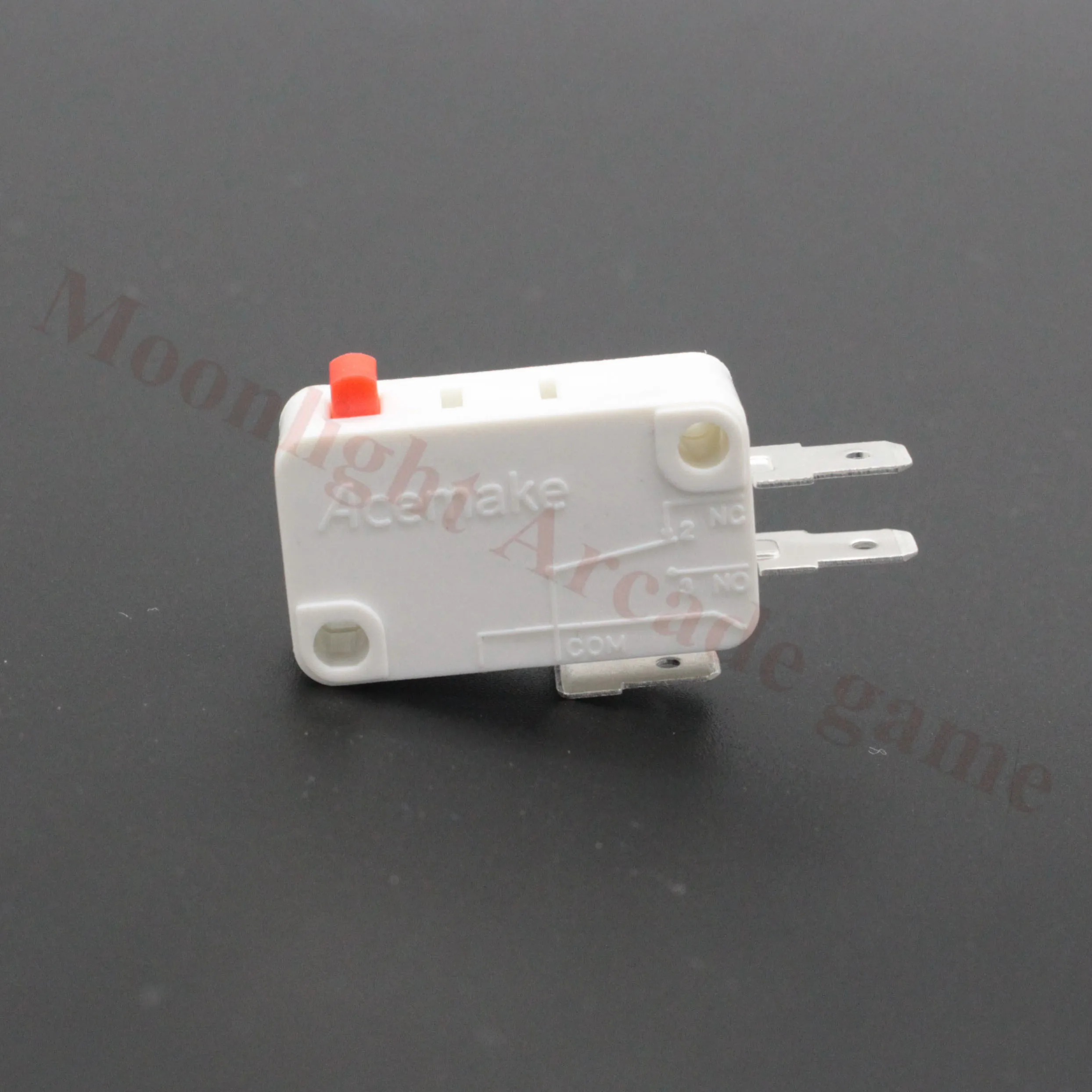 

100PCS Acemake Microswitch for Push button 3 terminals Micro switch arcade parts Arcade Machine Coin operated cabinet