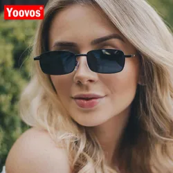 Yoovos Retro Sunglasses Women 2023 Small Vintage Square Sunglasses Women Brand Designer Mirror Luxury Oculos De Sol Gafas