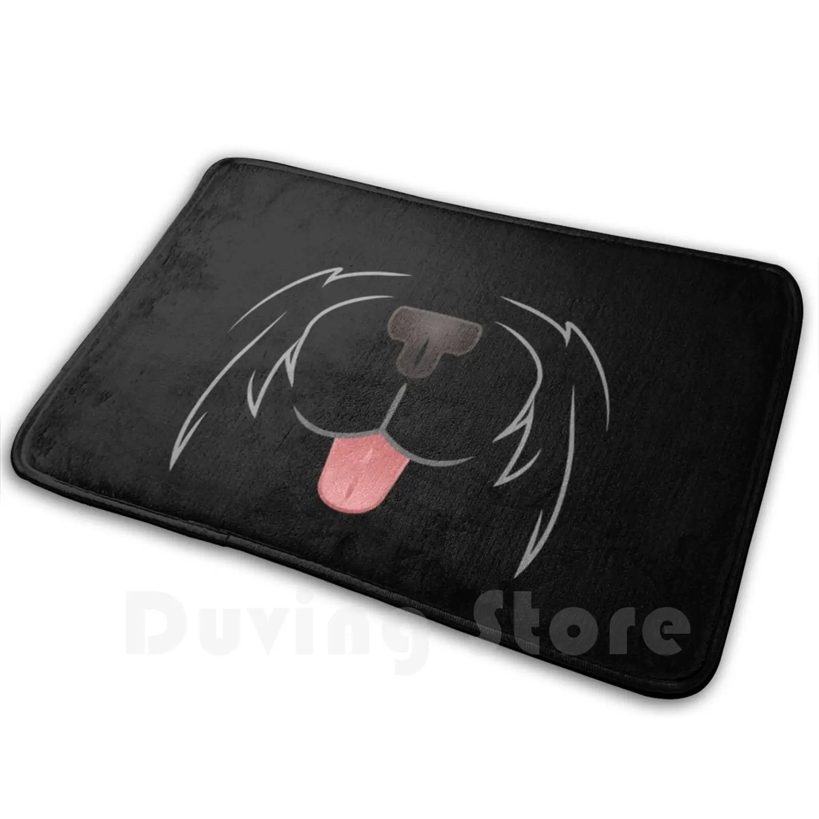 Scottie Snoot Soft Non-Slip Mat Rug Carpet Cushion Scottie Scottish Terrier Terrier Carpet Cute Dog